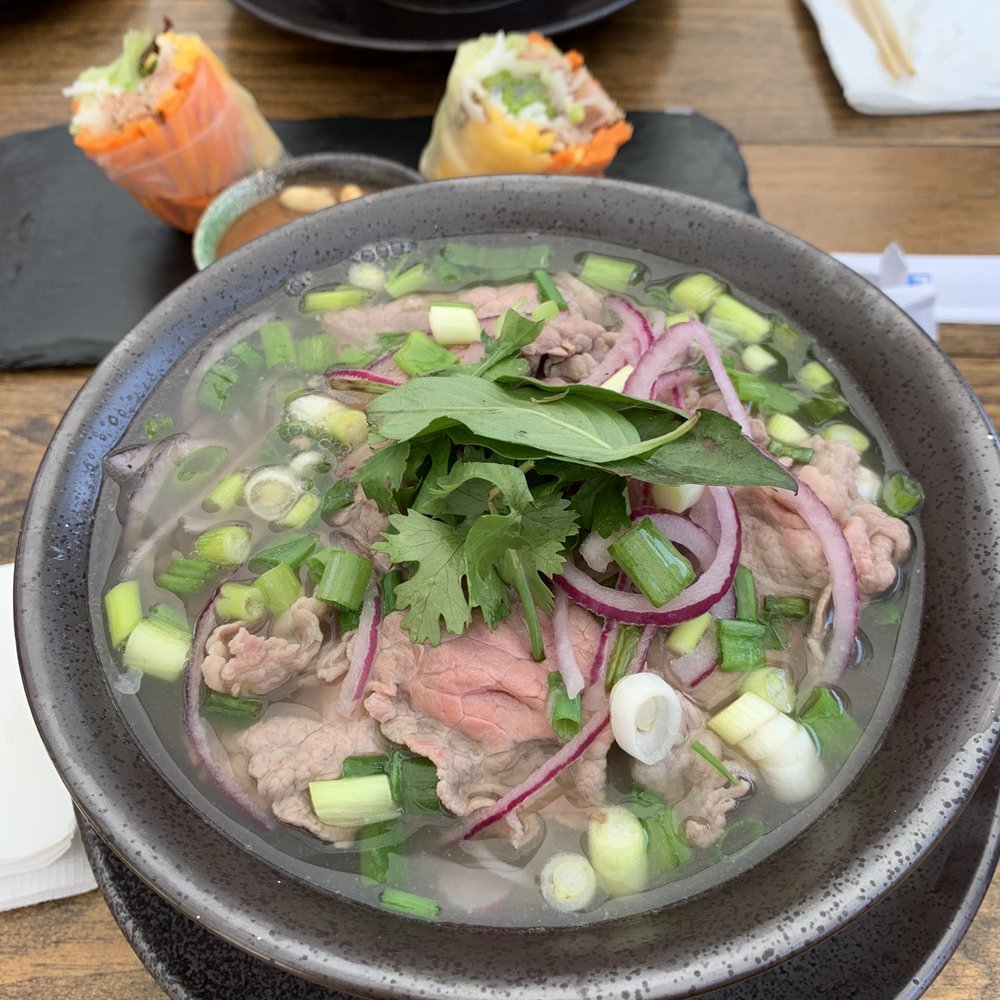 Ginger and Lemongrass - Beef PHO Soup - Vietnamese Near Me - Whitestone, New York Ginger and Lemongrass - Beef PHO Soup - Vietnamese Near Me - Whitestone, New York