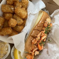 Great American Lobster Roll - Connecticut lobster roll.  Delicious.