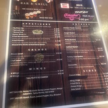 High Fives Bar & Grill - Menu - Beer, Wine & Spirits Near Me - Columbia, South Carolina High Fives Bar & Grill - Menu - Beer, Wine & Spirits Near Me - Columbia, South Carolina