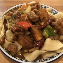 Xin Jiang Braised Chicken on Noodle Xin Jiang Braised Chicken on Noodle
