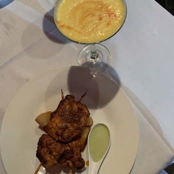Lima Taverna - Anticucho de pollo & Passion Fruit Sour - Peruvian Near Me - Plano, Texas Lima Taverna - Anticucho de pollo & Passion Fruit Sour - Peruvian Near Me - Plano, Texas