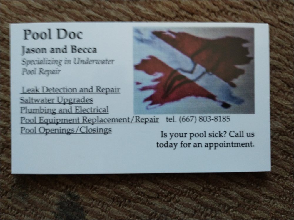 Slide of Pool Doc
