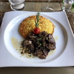 Restaurant Schifflände - Sliced veal liver with Röschti