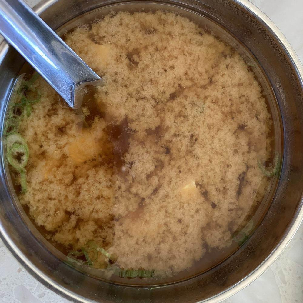 Amici Sushi - Miso soup - Sushi Bars Near Me - Lathrop, California
