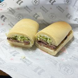 Jimmy John's - Actual sandwich delivered.