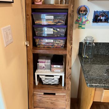 Gretchen Johnsrud - Kids work/play station set up - Home Organization Near Me Gretchen Johnsrud - Kids work/play station set up - Home Organization Near Me