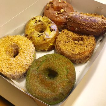 Dough - Hi donuts, I love you. Nutella one is my fave but it's not here because I ate it. - Desserts Near Me - New York, New York