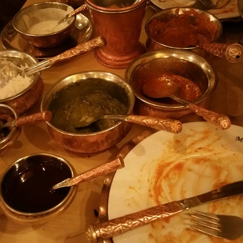Maharajah - Not sure how, but we destroyed almost everything! Wanted to lock the plates LOL. SO good! - Indian Near Me - Rome, RM Maharajah - Not sure how, but we destroyed almost everything! Wanted to lock the plates LOL. SO good! - Indian Near Me - Rome, RM