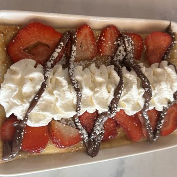 The Hangout - Strawberry crepe - Bubble Tea Near Me - Galt, California