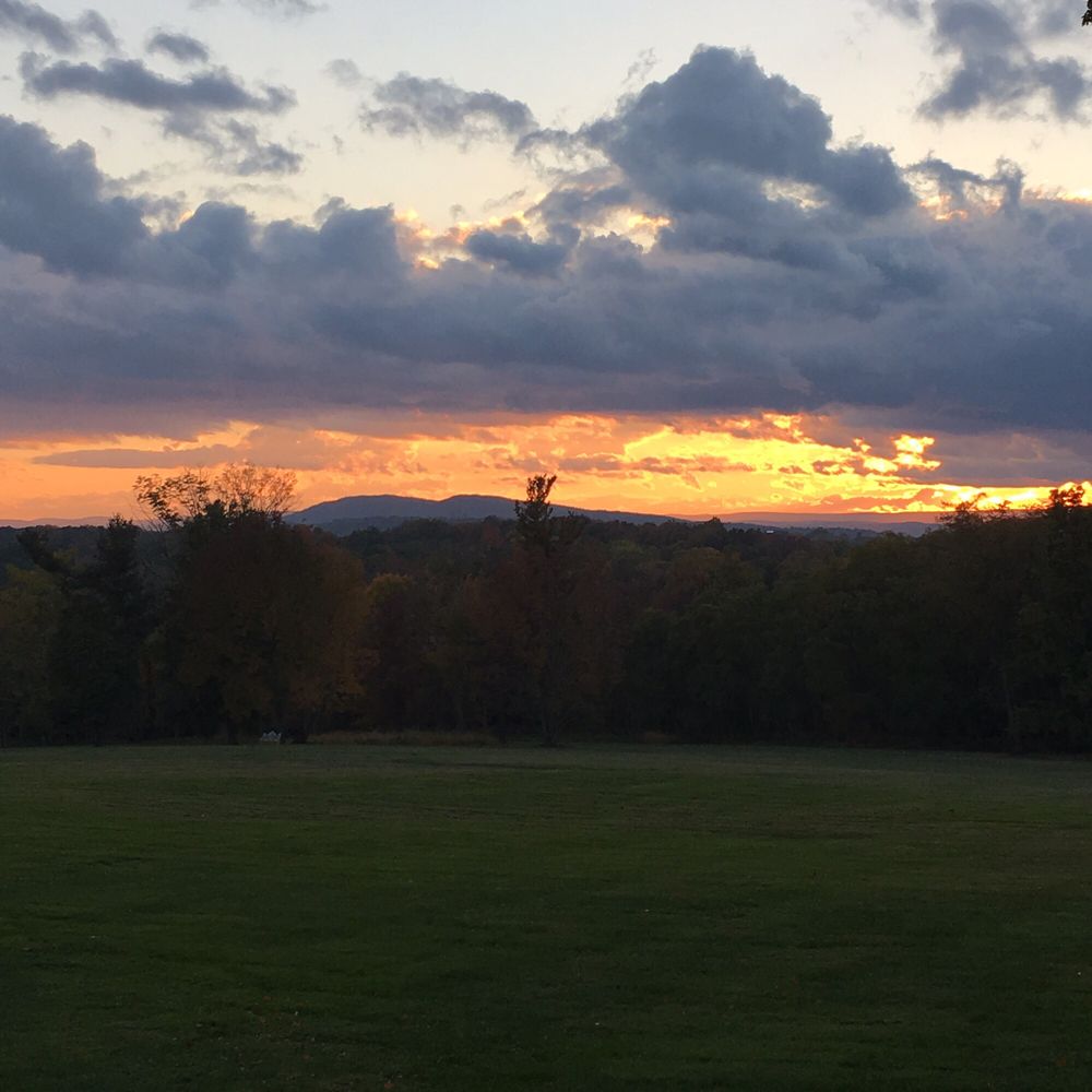 Glenmere Mansion - Sunset at Glenmere - 6:00 PM - 10/13/16 - Hotels Near Me - Chester, New York
