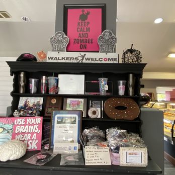 Zombee Donuts - Not only do they have done a sales have T-shirts, and masks, and other things to entertain you! - Donuts Near Me - Fullerton, California Zombee Donuts - Not only do they have done a sales have T-shirts, and masks, and other things to entertain you! - Donuts Near Me - Fullerton, California