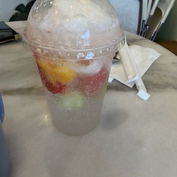 Golden Island Cafe - Sago with Mixed Fruit and Juice - Desserts Near Me - San Francisco, California