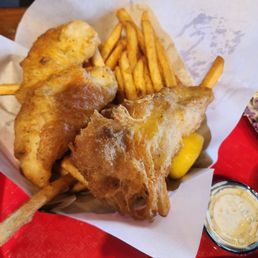 Fish and chips Fish and chips