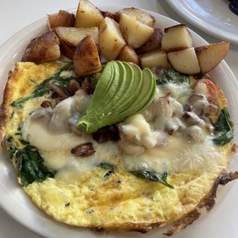 Aloha Stacks - Vegetarian Omelette - Pancakes Near Me - Cerritos, California Aloha Stacks - Vegetarian Omelette - Pancakes Near Me - Cerritos, California