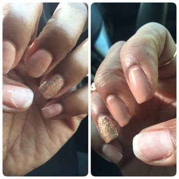 Double OO Nails & Spa - Gel manicure 4 days later, they've lost a customer - Nail Salons Near Me - Corona, California