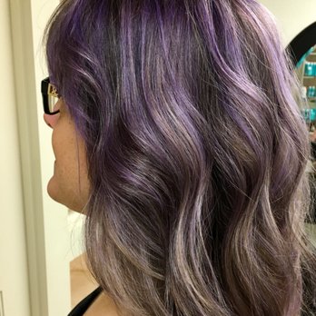 Stunning Purple Into Silver Highlights Yelp