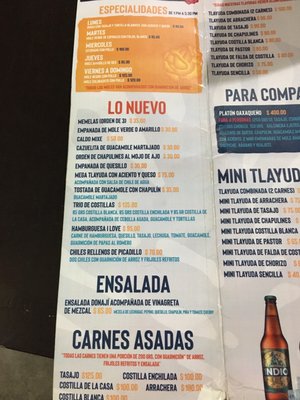 Menu photo 1 I Love Tlayudas Oaxaca, OAX Menu photo 1 I Love Tlayudas Oaxaca, OAX