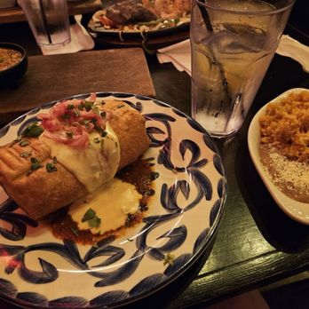 F&D Cantina - ACHIOTE CHICKEN CHIMICHANGA - Mexican Near Me - Lake Mary, Florida
