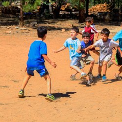 Camp Mountain Chai - Boys Playing Sports at Jewish Summer Camp in Big Bear, CA