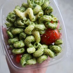 Breadwinner Cafe & Bakery - Pesto Pasta @tiffhuangry