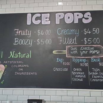 The Pop Parlour - Popsicle Menu - Ice Cream & Frozen Yogurt Near Me - Frisco, Texas The Pop Parlour - Popsicle Menu - Ice Cream & Frozen Yogurt Near Me - Frisco, Texas