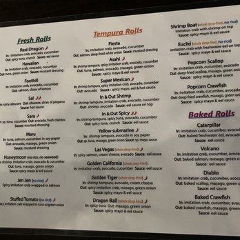 Maru Sushi - AYCE Menu 9/24/22 - Japanese Near Me - Upland, California