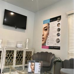 Interior educational videos in eating room 4 ever young StL LLC st Louis MO