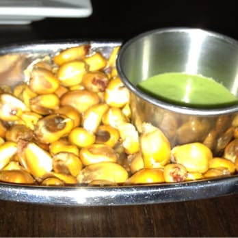 Oh! Calamares - Roasted Corn Kernels with dipping sauce. - Peruvian Near Me - Kearny, New Jersey Oh! Calamares - Roasted Corn Kernels with dipping sauce. - Peruvian Near Me - Kearny, New Jersey