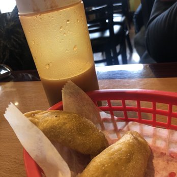 Don Hugo's - Empanadas Chicken and Beef with the hot sauce ! - Spanish Near Me - Newburgh, New York