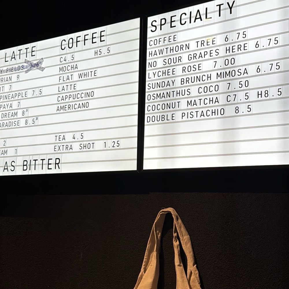 Not As Bitter - menu - Coffee & Tea Near Me - New York, New York Not As Bitter - menu - Coffee & Tea Near Me - New York, New York