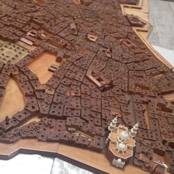 Museo de Las Cortes - Maqueta de Cádiz