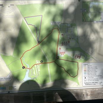 Laurel Hill County Park - Map of trails - Parks Near Me - Mount Pleasant, South Carolina