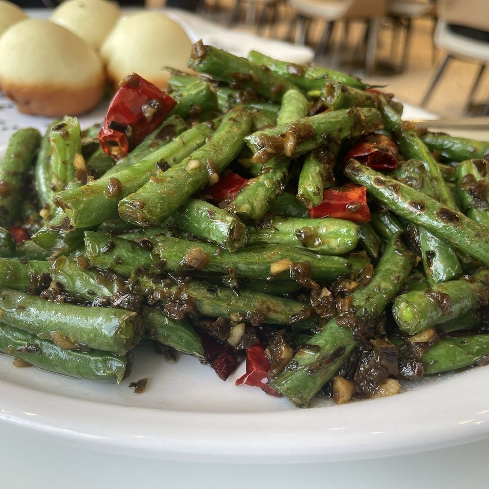 Super Dumpling - Sauteed String Bean With Garlic - Noodles Near Me - Orange, California Super Dumpling - Sauteed String Bean With Garlic - Noodles Near Me - Orange, California