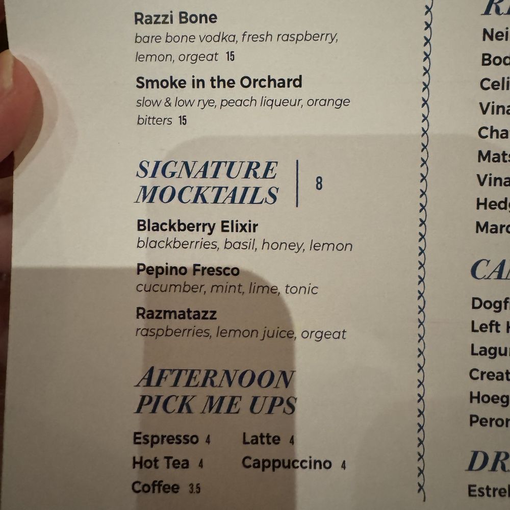 Gypsy Kitchen - mocktail menu! - Spanish Near Me - Atlanta, Georgia Gypsy Kitchen - mocktail menu! - Spanish Near Me - Atlanta, Georgia
