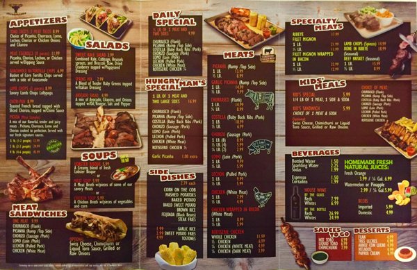 Menu photo 8 El Toro Loco Steakhouse Miami, FL Menu photo 8 El Toro Loco Steakhouse Miami, FL