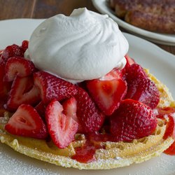 The Original Pancake House - Strawberry Waffle