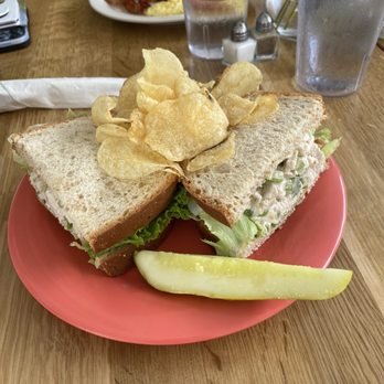 Queenie's Plus - Chicken salad sandwich - American Near Me - Tulsa, Oklahoma