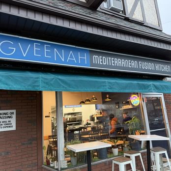 Gveenah - Outside restaurant facing the street - Mediterranean Near Me - West Hartford, Connecticut Gveenah - Outside restaurant facing the street - Mediterranean Near Me - West Hartford, Connecticut
