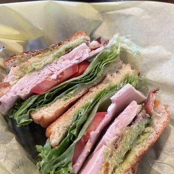 Indiego Tasting House - Turkey club with avocado instead of cheese--great for the lactose intolerant! And I had salad instead of fries on side - American Near Me - Bishop, California Indiego Tasting House - Turkey club with avocado instead of cheese--great for the lactose intolerant! And I had salad instead of fries on side - American Near Me - Bishop, California