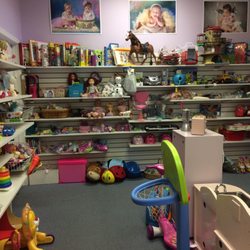 Forever Young Children's Consignment - Room with used toys and books, well organized and clean. No children allowed in this room without an adult.