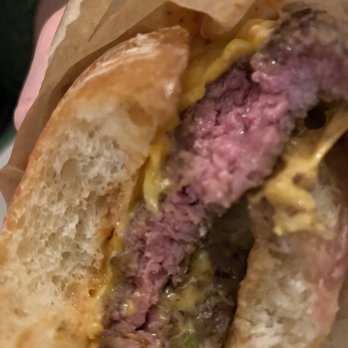 Coastline Burgers - West Seattle - Doesn't do justice to how raw the meat was. Not even seared - Burgers Near Me - Seattle, Washington Coastline Burgers - West Seattle - Doesn't do justice to how raw the meat was. Not even seared - Burgers Near Me - Seattle, Washington
