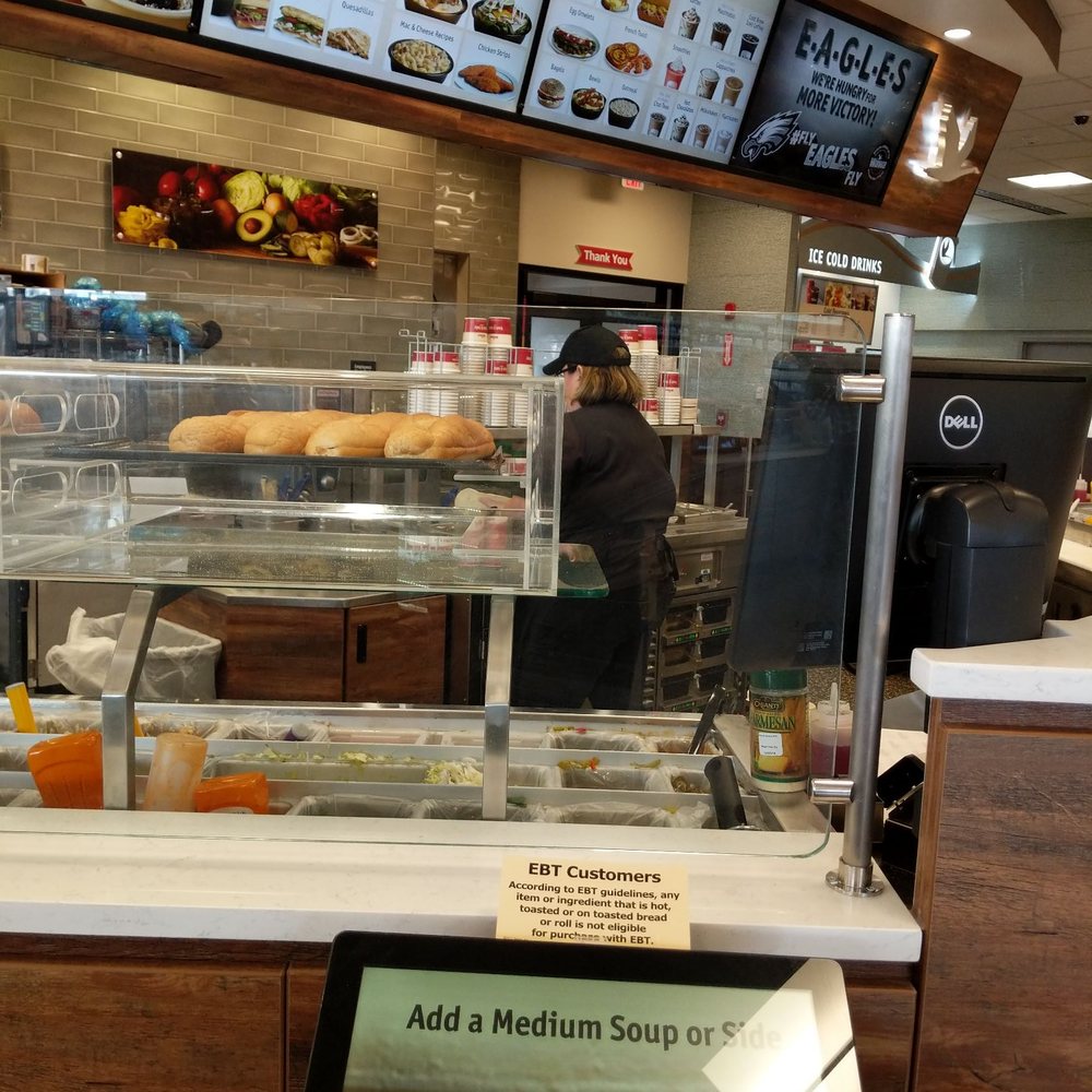 Wawa - a display of food items in a restaurant - Convenience Stores Near Me - Richboro, Pennsylvania