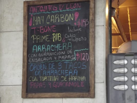 Menu photo 1 Antojitos de León Miguel Hidalgo, DIF