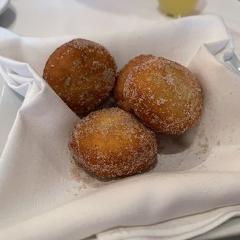 Boulevard Five 72 - a plate of doughnuts and a glass of orange juice - New American Near Me - Kenilworth, New Jersey