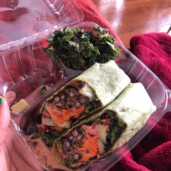 The Green House Juice Cafe - Black Bean Wrap with goddess kale - Vegan Near Me - Baltimore, Maryland The Green House Juice Cafe - Black Bean Wrap with goddess kale - Vegan Near Me - Baltimore, Maryland