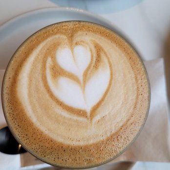 Bernice - a cappuccino with a heart in the foam - Coffee & Tea Near Me - Montreal, Quebec