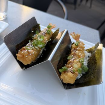 Sky Blossom - Shrimp tempura tacos - Vietnamese Near Me - Dallas, Texas Sky Blossom - Shrimp tempura tacos - Vietnamese Near Me - Dallas, Texas