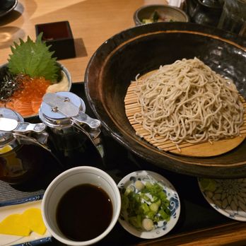 Soba Noodle Azuma - Cold soba with salmon rice bowl - Japanese Near Me - Fort Lee, New Jersey Soba Noodle Azuma - Cold soba with salmon rice bowl - Japanese Near Me - Fort Lee, New Jersey