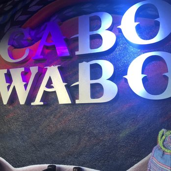 Cabo Wabo - Inside Logo at Patio - Mexican Near Me - Cabo San Lucas, BCN