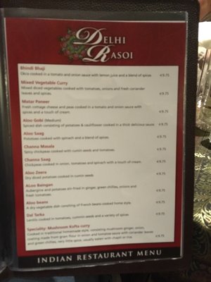 Menu photo 2 Delhi Rasoi Dun Laoghaire, D